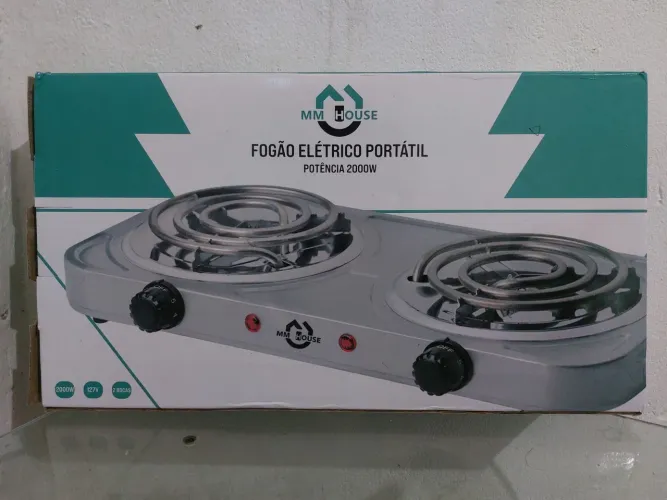 FOGÃO ELÉTRICO PORTÁTIL