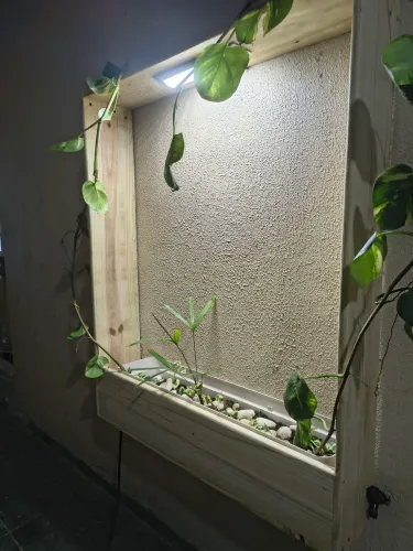 Jardim vertical estilo quadro