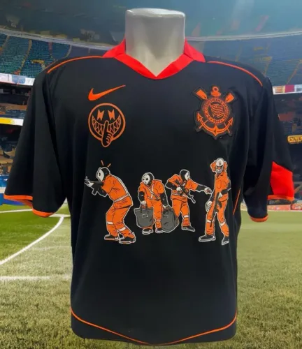 Camisa Corinthians Laranja Torcedor 2025/26 - Cores e Valores Personalizada
