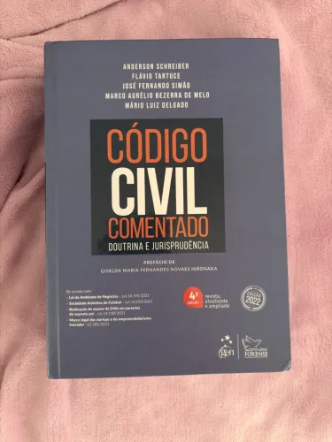 Livro Código Civil Comentado - 4ª Edição - Forense