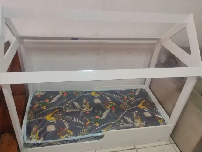 Cama Infantil Com Colchão