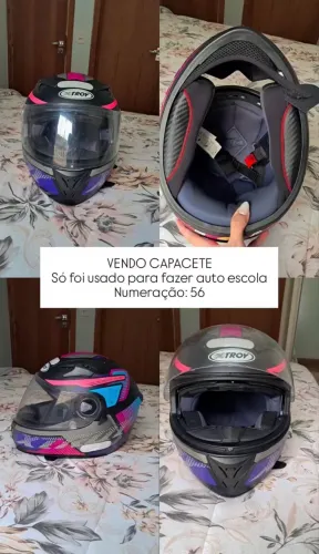 Capacete de moto