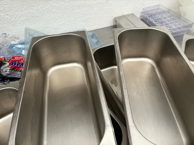 Cuba de Inox 5 Litros para Sorvete - Profissional