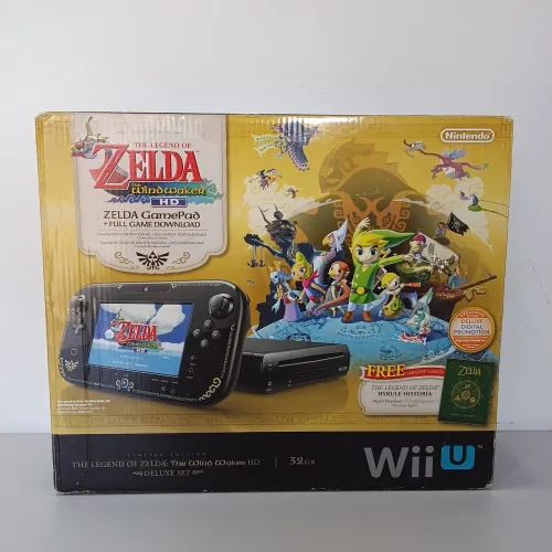 Vendo Console Nintendo Wii U Deluxe Edição The Legend of Zelda: The Wind Waker Semi novo