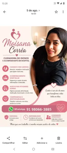 Cuidadora de idoso