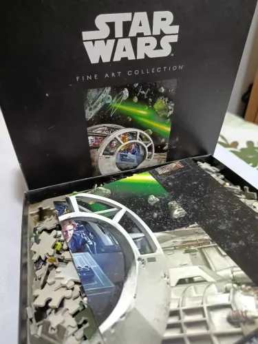 Quebra cabeça Star Wars 1000 mil peças raridade 