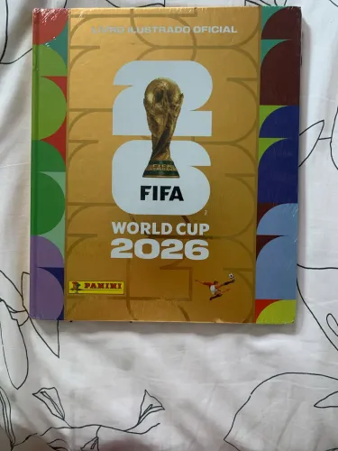 Álbum de ouro copa do mundo fifa 2026 lacrado original