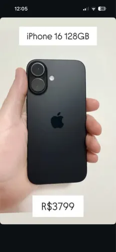 iPhone 16 128 GB estado de zero