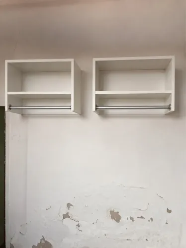 Módulo organizador de parede com cabideiro (Para vender)