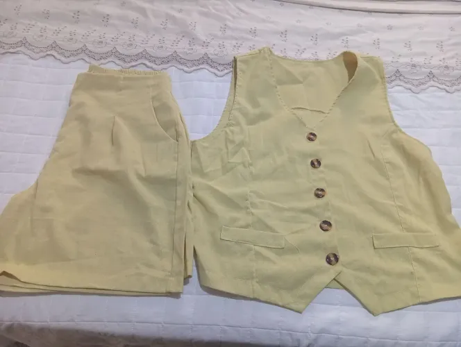 Conjunto alfaiataria linho G2