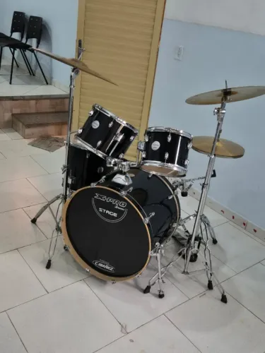 Bateria Acústica C Ibanez X-pro Stage Preta