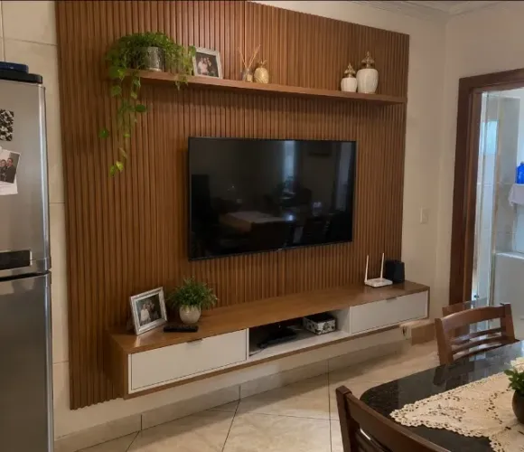 Painel Ripado Com 2,58m de Largura (Produto Novo)