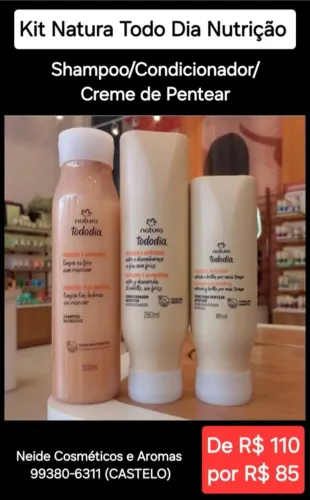 Kit Natura Todo Dia Nutrição 