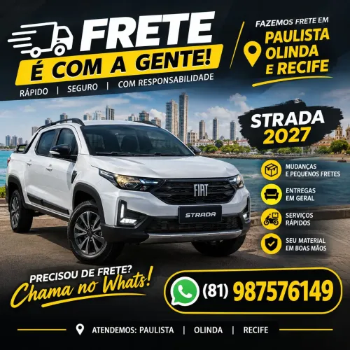 ? Frete Recife, Olinda e Paulista | Pequenas Mudanças | 