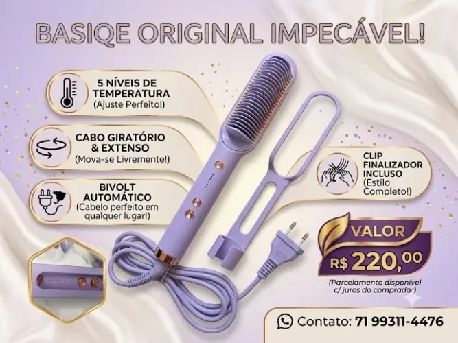 Basiqe - Para todas as curvaturas de cabelo