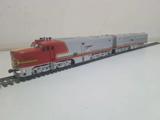 Locomotiva Pa1 Santa Fe Unidades A E B Motorizadas