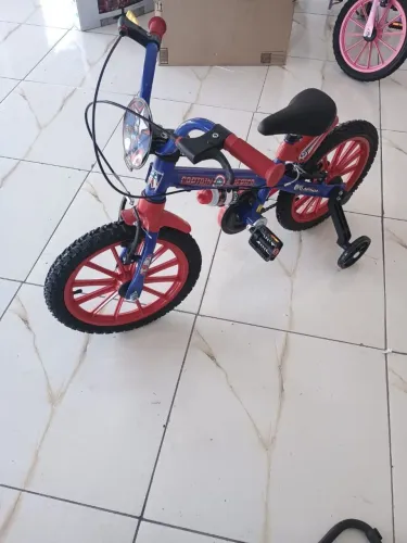 Bicicleta aro 16 Nathor capitão América 