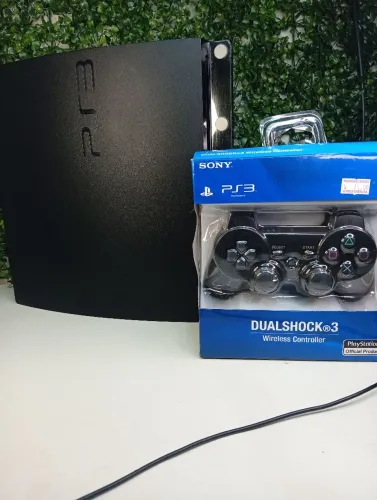 Ps3 slim com jogos