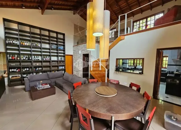 Casa sobrado condomínio para alugar com 4 quartos no Royal Park, Ribeirão Preto