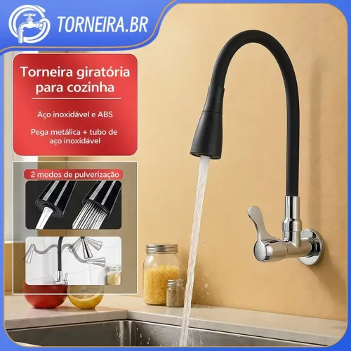 Torneira Cozinha Flexível