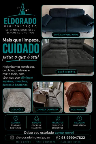 Higienização de estofados