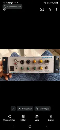 Mesa de áudio 12v pra carro som