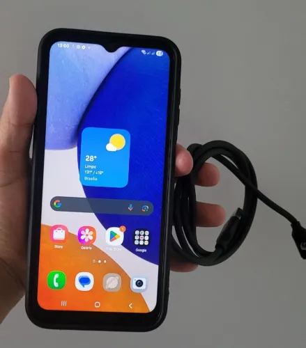 A14 5G 128GB CAPA CABO todo original