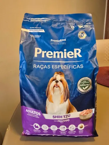 Ração Premier Raças Específicas Shih Tzu sabor Frango 2,5Kg