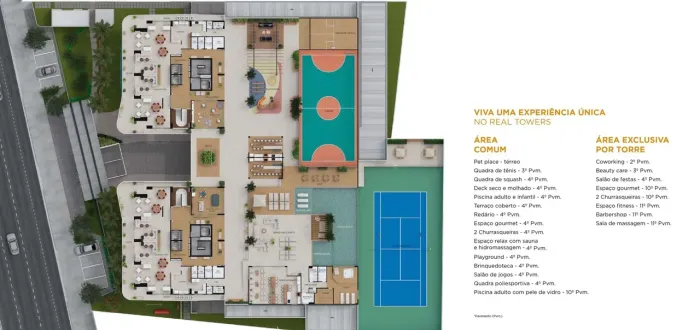 Real Towers Umarizal  Apartamentos de 257m² a 260m² com Vista Baía do Guajará