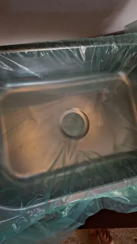 Cuba de cozinha retangular tramontina 