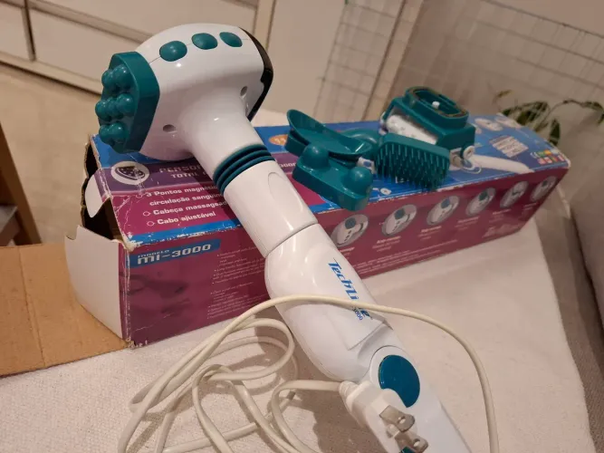 Massageador - total relax plus MI3000 com 6 massageadores e infra  vermelho