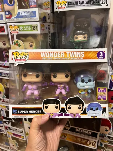 Wonder Twins - DC Super Heroes - 3 pack - Funko - SDCC 2017