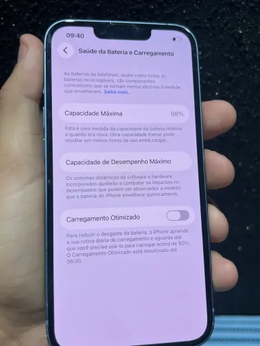 iPhone 14 novo azul