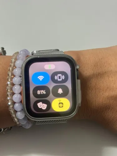 Apple Watch Ultra Titânio GPS + Cellular com Pulseira Milanese - Excelente Estado - NIKE