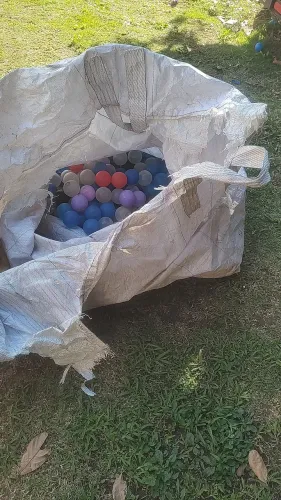 Bolina de piscina ( usadas )