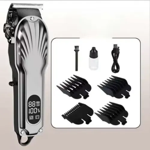 Maquina de Cortar Cabelo Profissional Usb Portatil