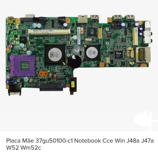 Placa Mãe de Notebook Cce