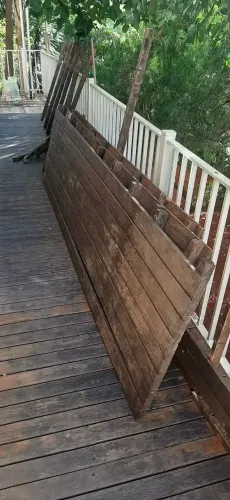 Deck de Madeira Usado - Ótimo para Área Externa / Jardim / Piscina R$50 CADA