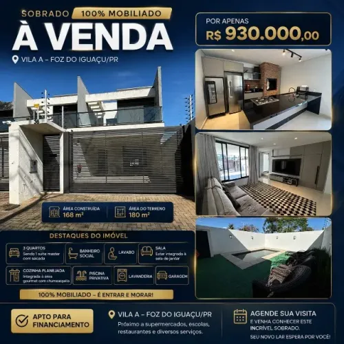 Sobrado Alto Padrão Vila A
