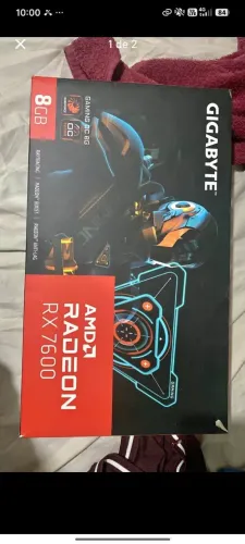 Placa de vídeo Rx 7600, gigabyte 