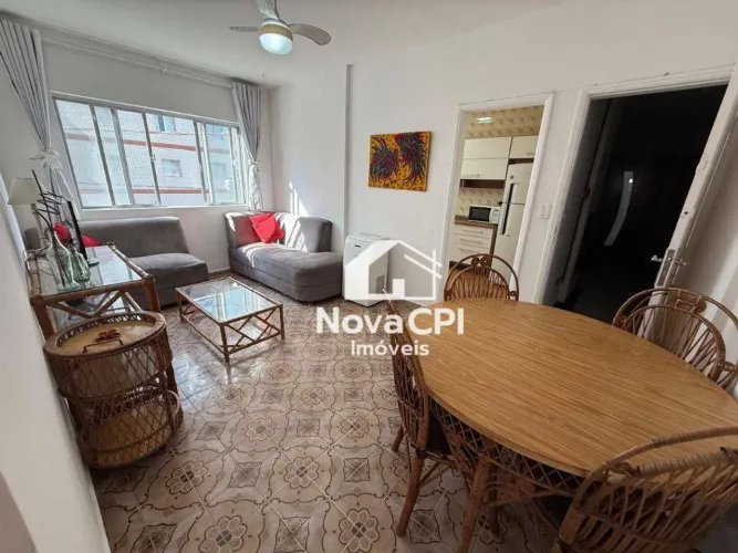 Apartamento para Locação no Canto do Forte em Praia Grande 2 Quartos, Mobiliado e Excelen