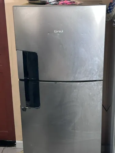 Geladeira Consul Frost Free Duplex 451 Litros Inox
