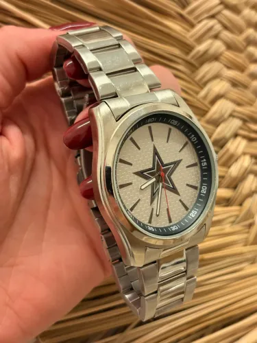 Relógio NFL Game Time Dallas Aço Inox Masculino Quartz