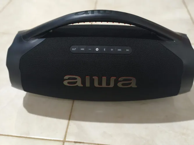 CAIXA DE SOM BOMBOX AIWA 