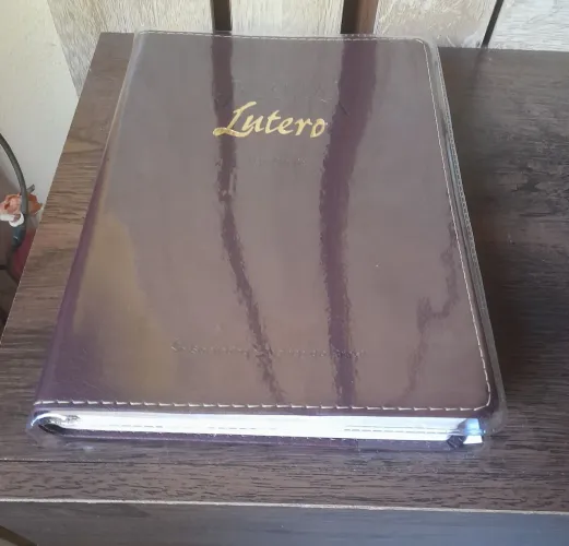 Bíblia de estudo do lutero naa letras grandes (nova)