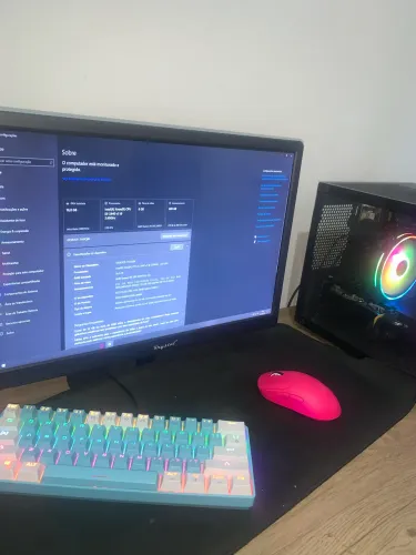 PC Gamer Completo Xeon + RX 580 8GB | 16GB RAM | Monitor + Periféricos