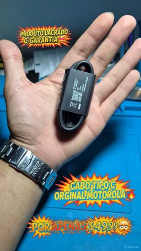CABO TIPO C ORIGINAL MOTOROLA 