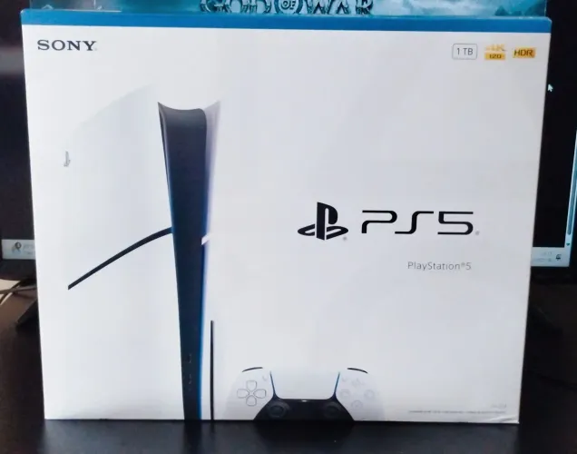 PLAYSTATION 5 SLIM MIDIA FISICA LACRADO DESBL