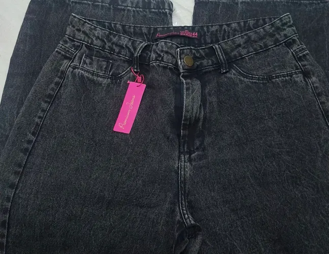 CALÇA JEANS WIDE LEG NUM.44