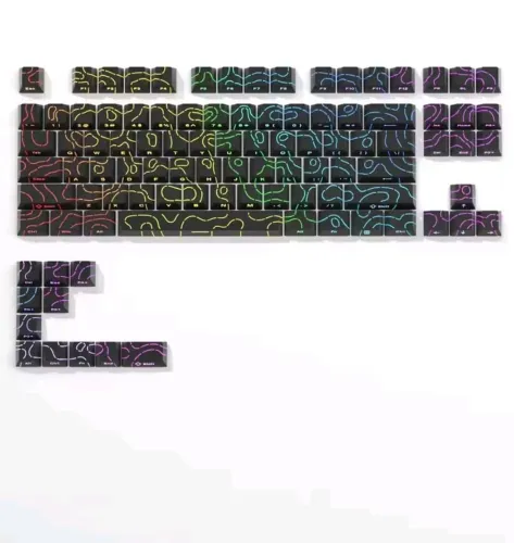 Teclas Translúcidas para Teclado Magnético